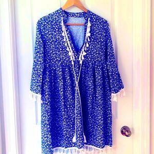 Baby doll Dress with fringe